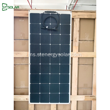 125w SunPower Solar Solar Panel untuk kapal layar